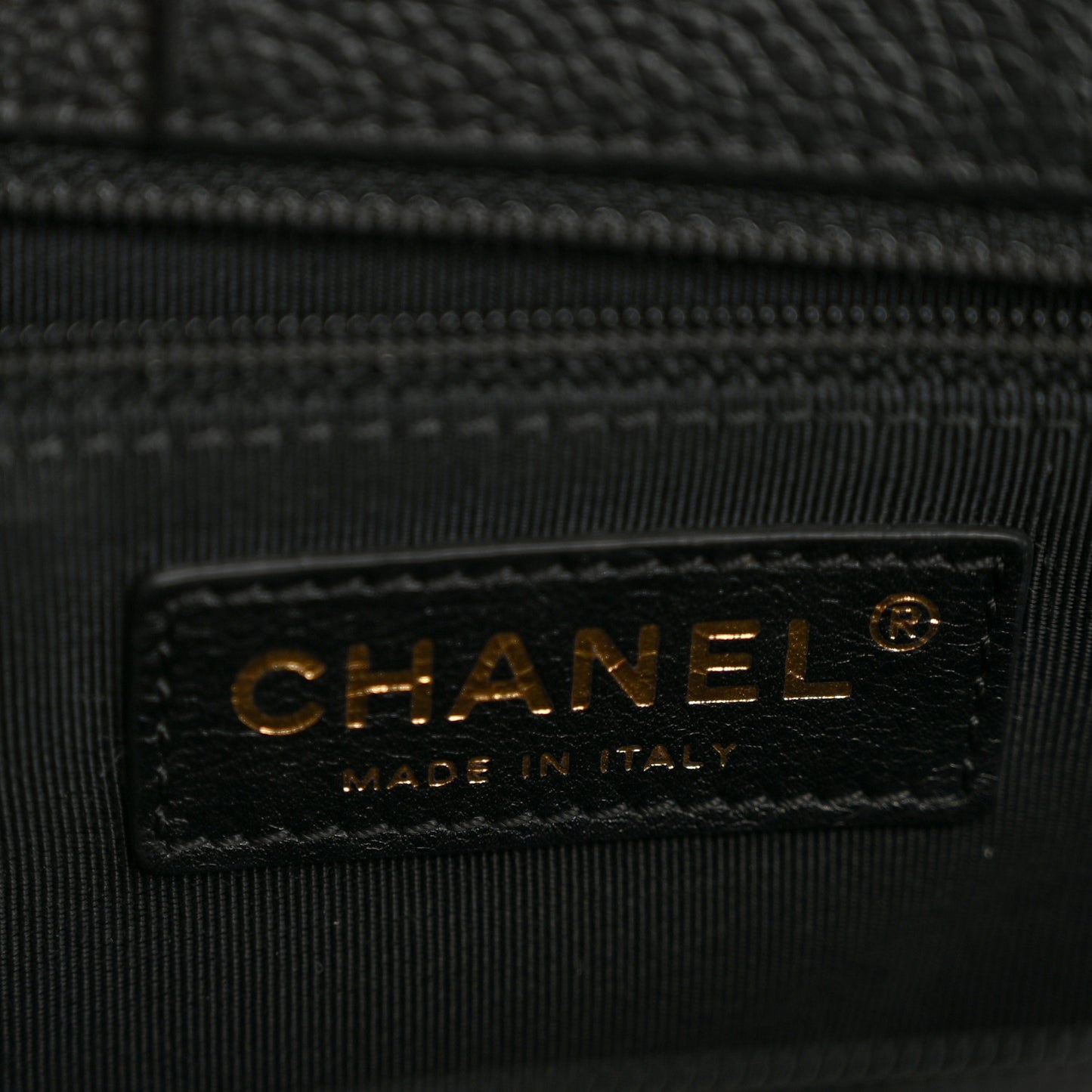 Calfskin Cerf Executive Shopper Tote Black