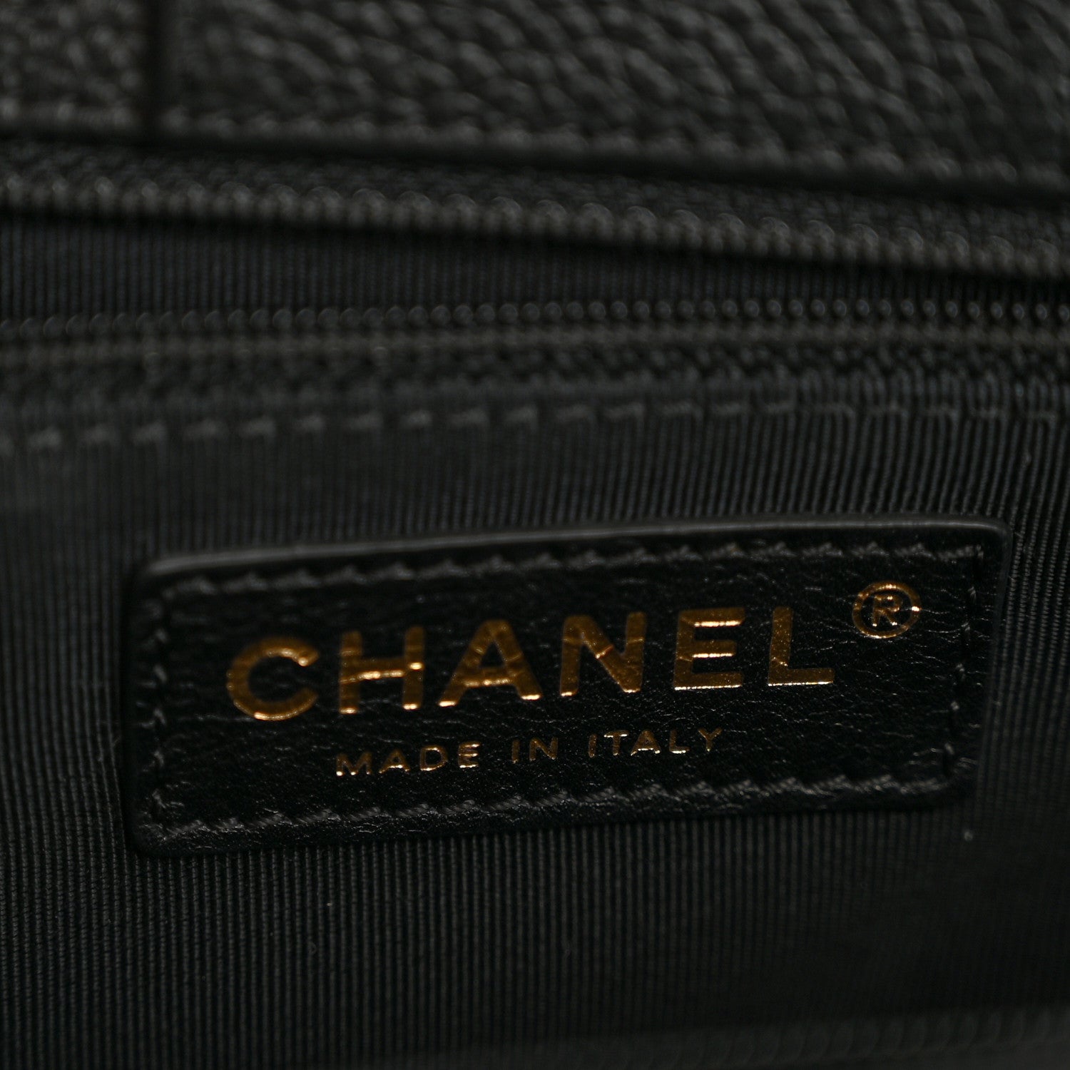 Chanel Calfskin Cerf Executive Shopper Tote Black 8 of 18