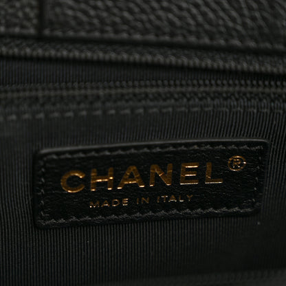 Chanel Calfskin Cerf Executive Shopper Tote Black 8 of 18