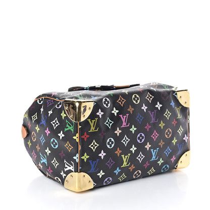 Louis Vuitton Monogram Multicolor Speedy 30 Black 4 of 9