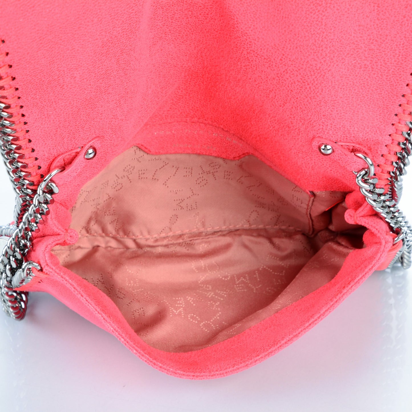 Shaggy Deer Falabella Crossbody Bag Pink Fluorescent