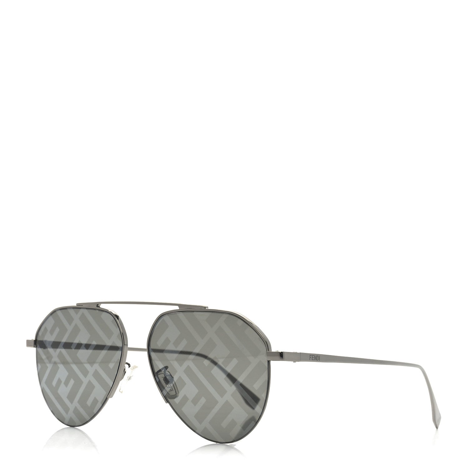 Fendi Metal Fendi Travel Geometric Sunglasses FE40061U Gray 1 of 6