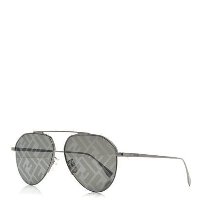 Fendi Metal Fendi Travel Geometric Sunglasses FE40061U Gray 1 of 6