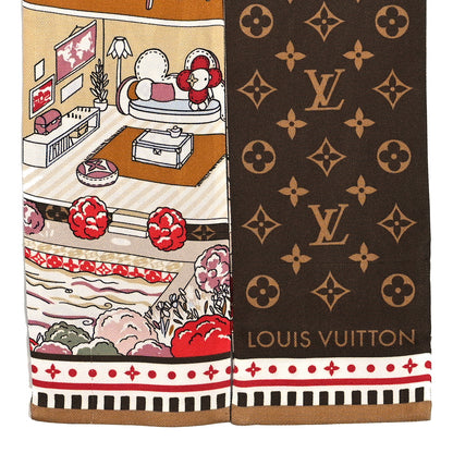 Louis Vuitton Silk Vivienne World Bandeau Multicolor 3 of 4