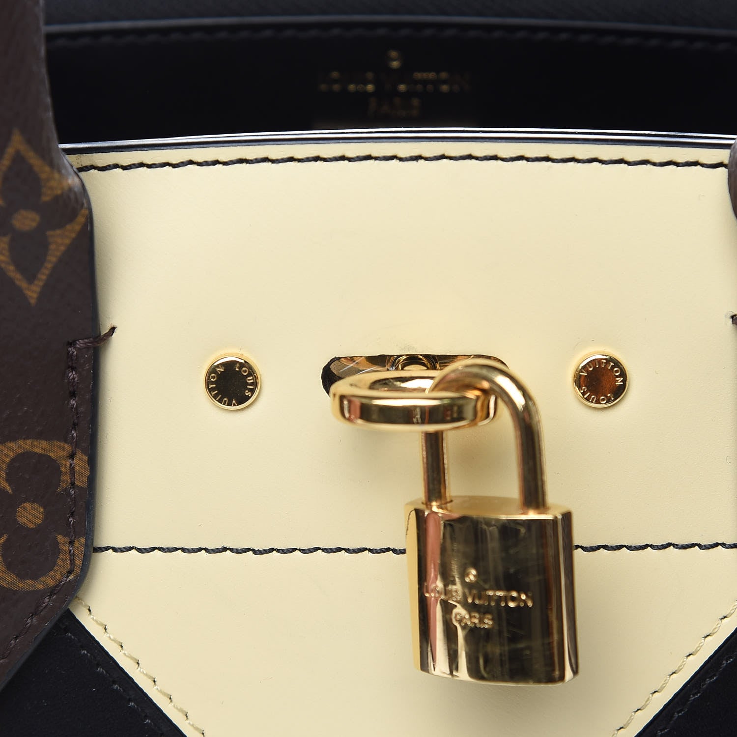 Louis Vuitton Calfskin Monogram City Steamer PM 9 of 10
