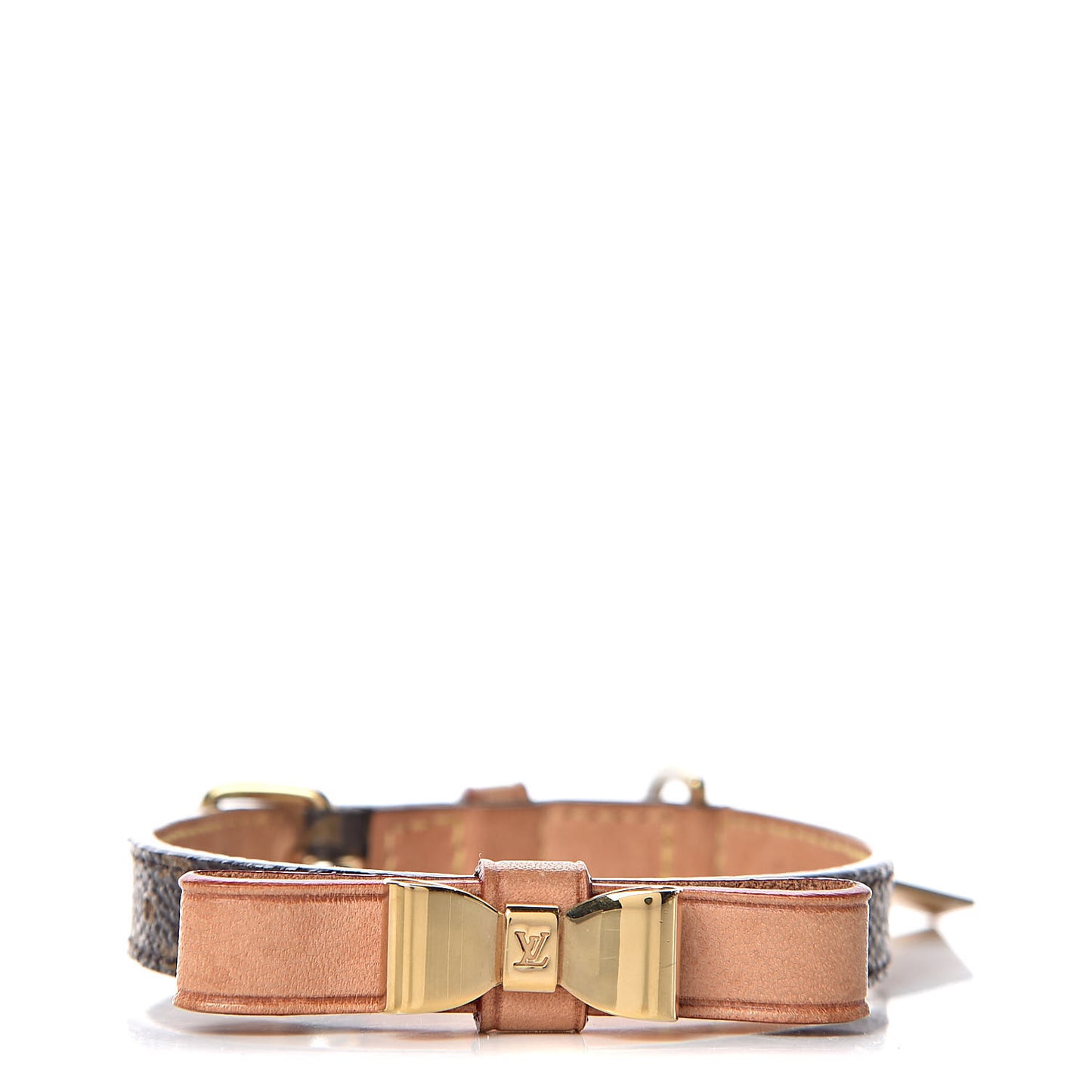 Monogram Baxter Dog Collar PM