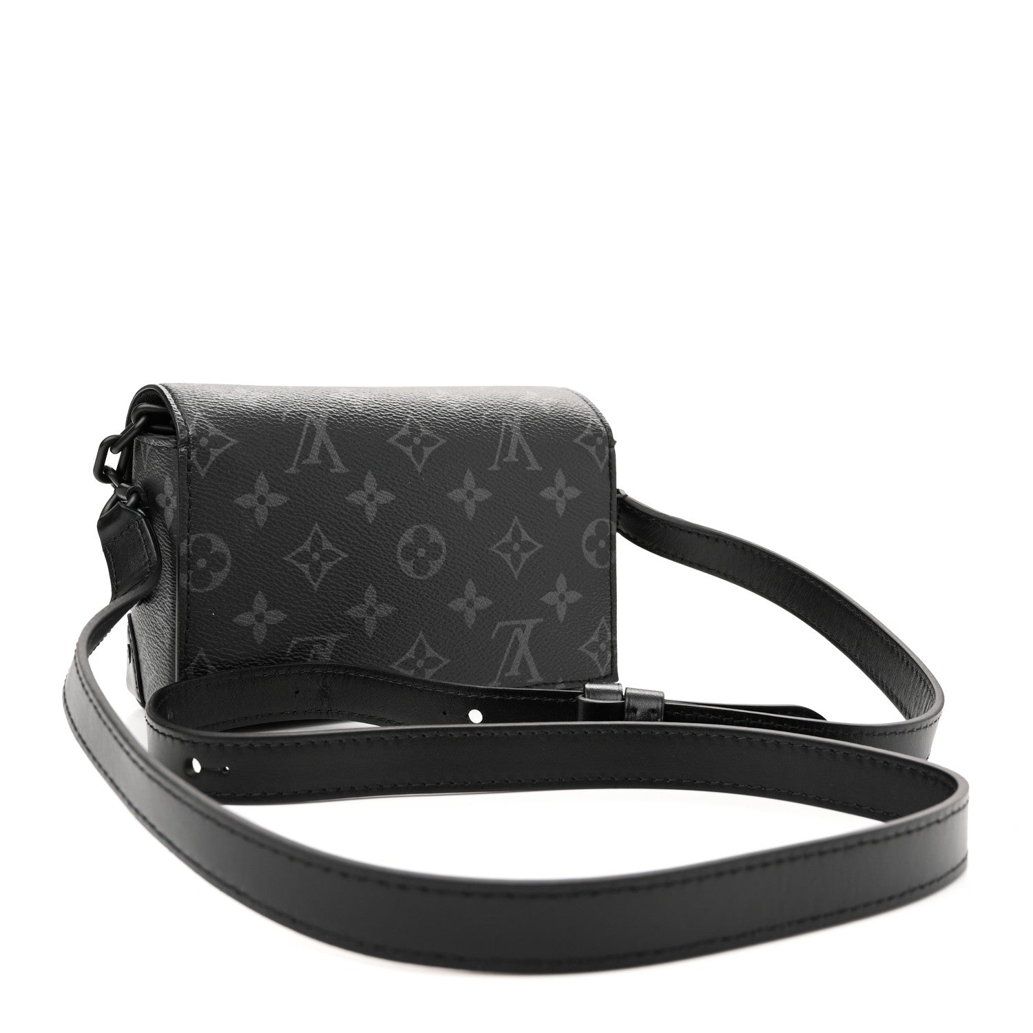 Louis Vuitton Monogram Eclipse Steamer Wearable Wallet 3 of 9