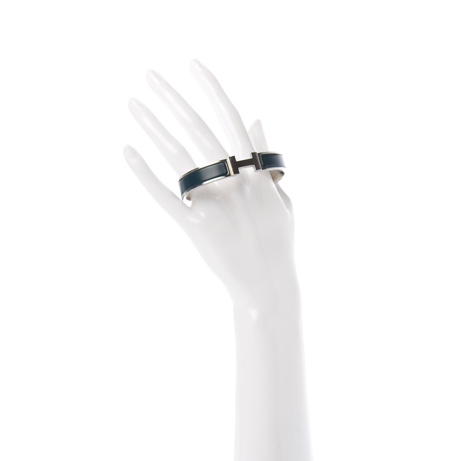 Hermes Matte Enamel Narrow Clic Clac HH Bracelet GM Colvert 2 of 5