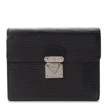 Louis Vuitton Epi Koala Wallet Black 1 of 9