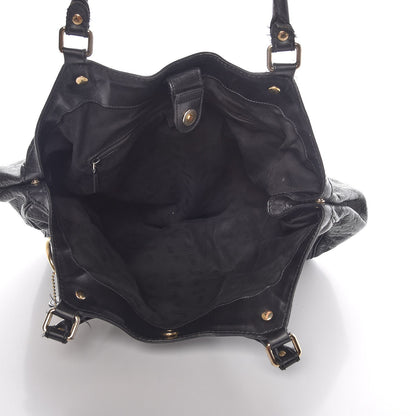Gucci Guccissima Large Sukey Tote Black 5 of 15