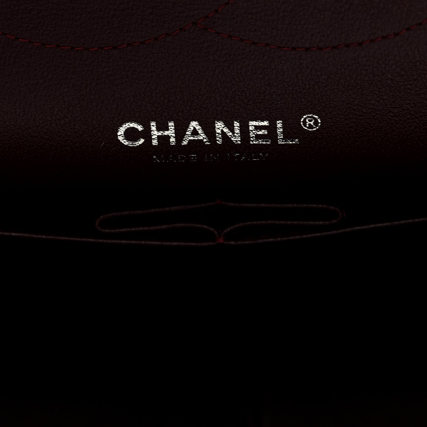 Lambskin Quilted Jumbo Double Flap Black