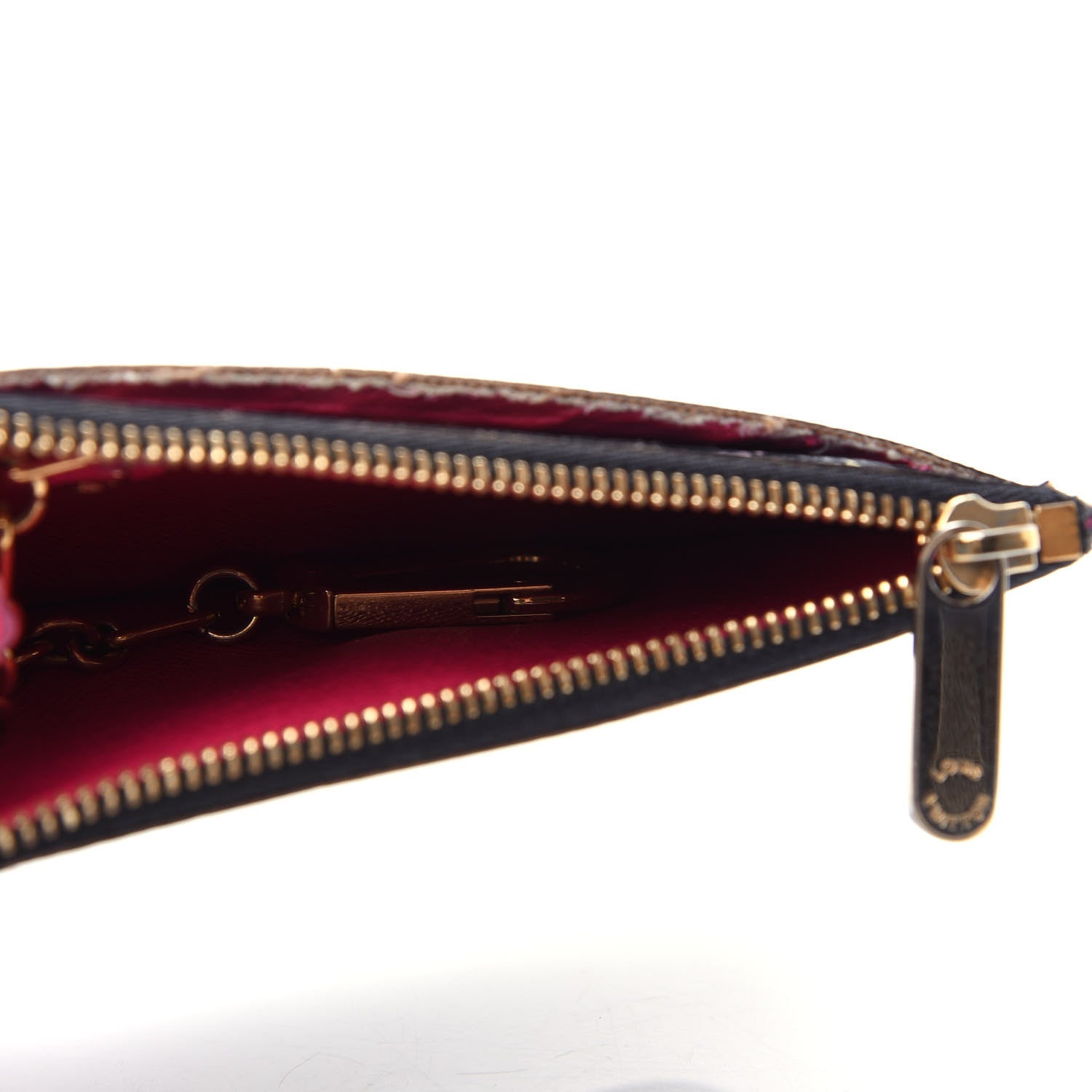 Louis Vuitton Monogram Multicolor Key Pouch Black Grenade 5 of 7