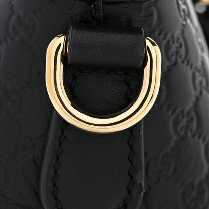 Gucci Soft Microguccissima Dome Satchel Black 11 of 14