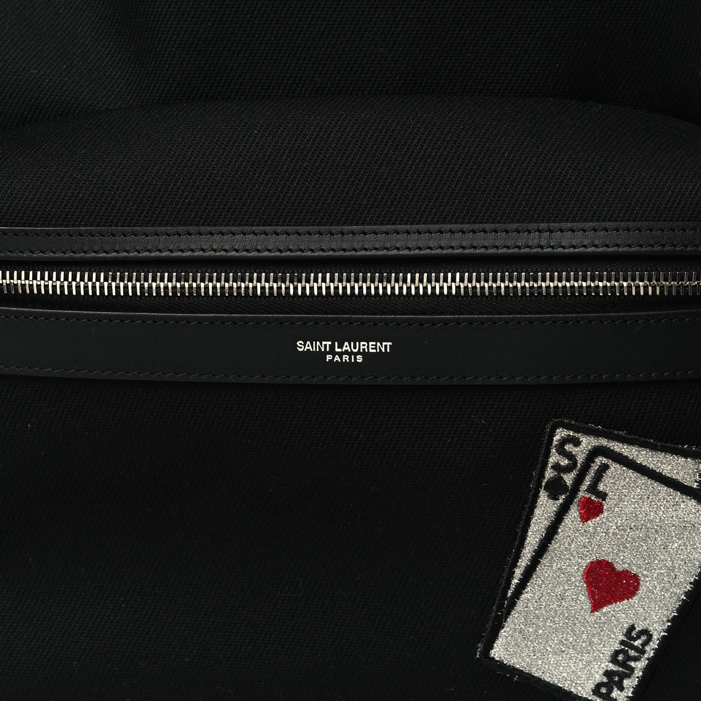 Canvas SL Playing Cards City Backpack Black