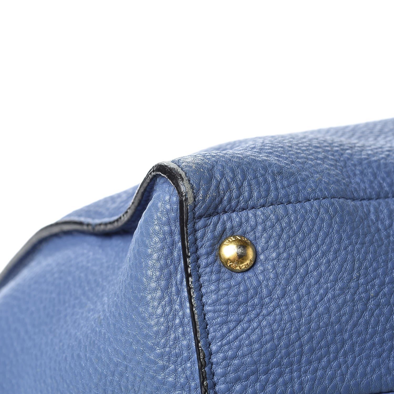 Prada Vitello Daino Tote Cobalto 17 of 23