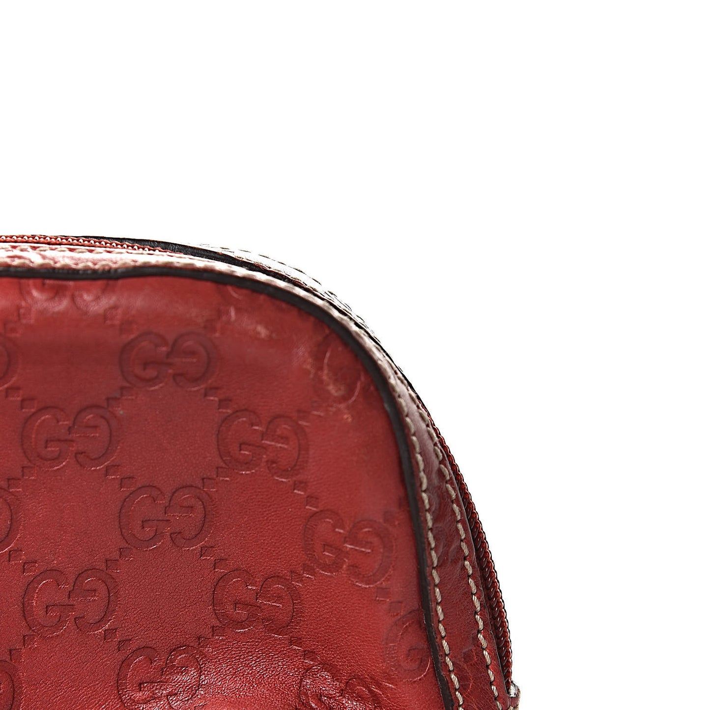 Guccissima GG Cosmetic Case Red