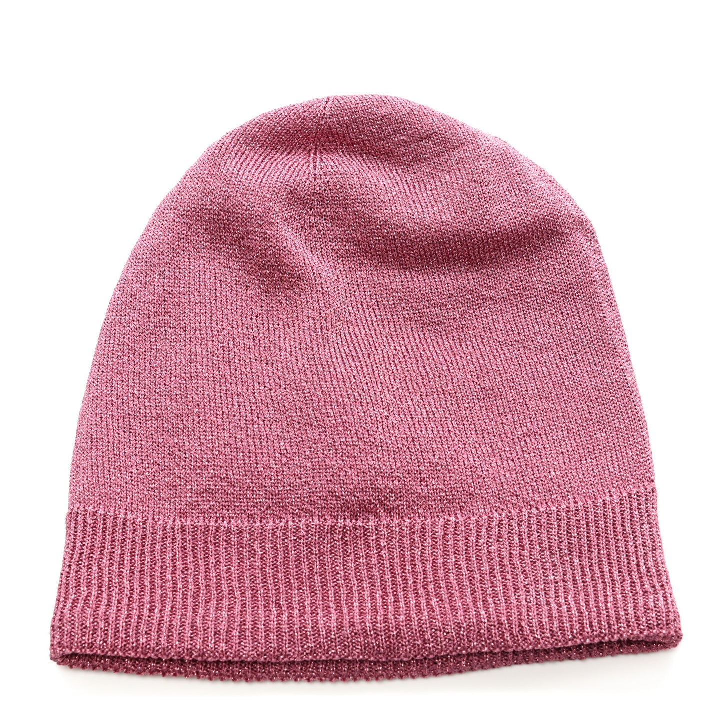 Lame Jacquard Monlux Beanie Hat M Roseate Yellow