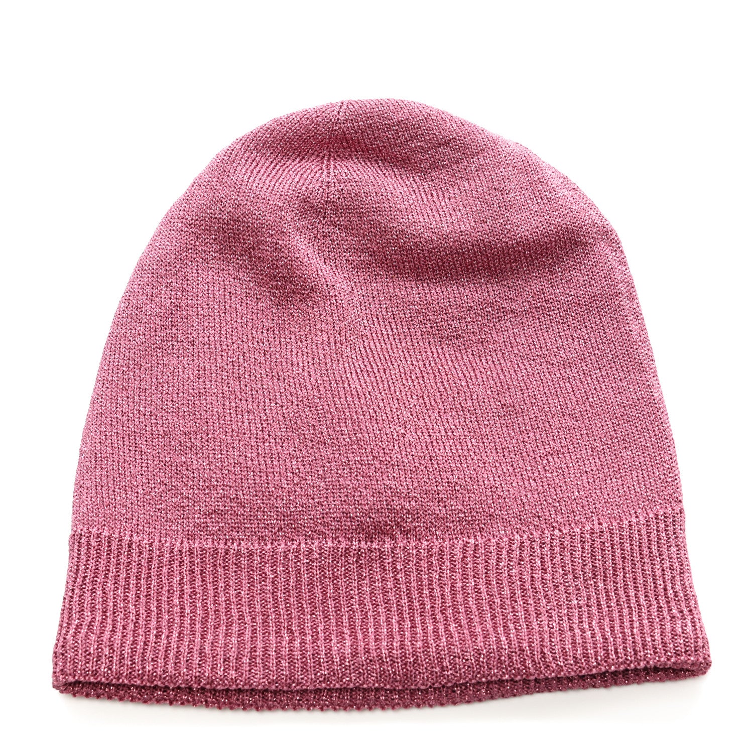 Gucci Lame Jacquard Monlux Beanie Hat M Roseate Yellow 3 of 4