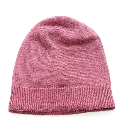 Gucci Lame Jacquard Monlux Beanie Hat M Roseate Yellow 3 of 4