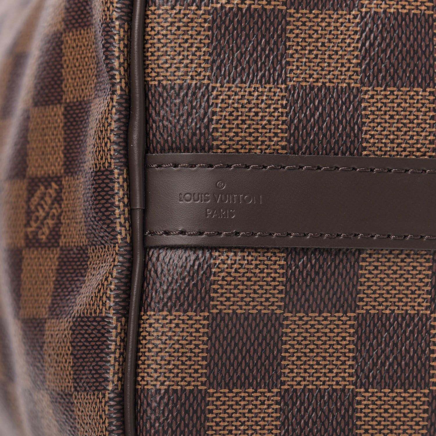 Louis Vuitton Damier Ebene Speedy Bandouliere 25 7 of 12