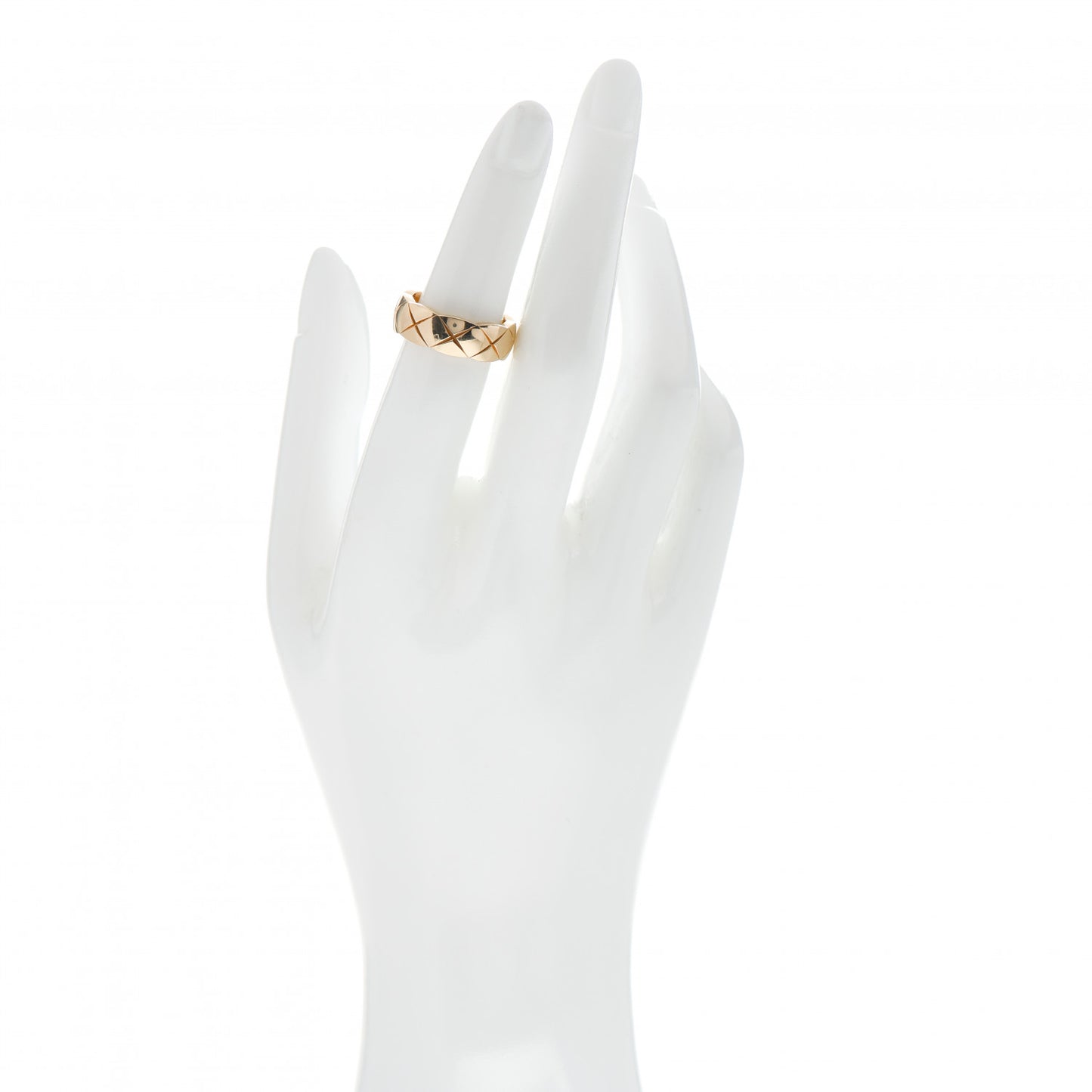 18K Yellow Gold Small Coco Crush Ring 51 5.75