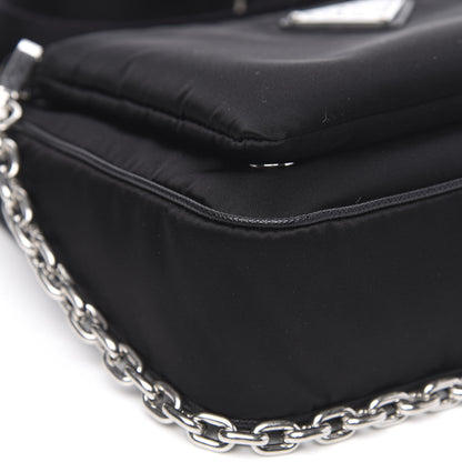 Prada Nylon Shoulder Bag Black 8 of 9