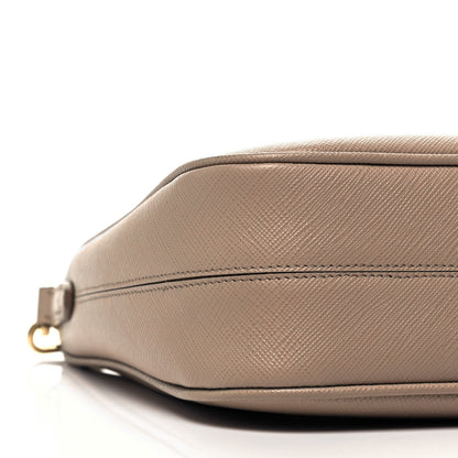 Prada Saffiano Re-Edition 2005 Shoulder Bag Cammeo Beige 4 of 8