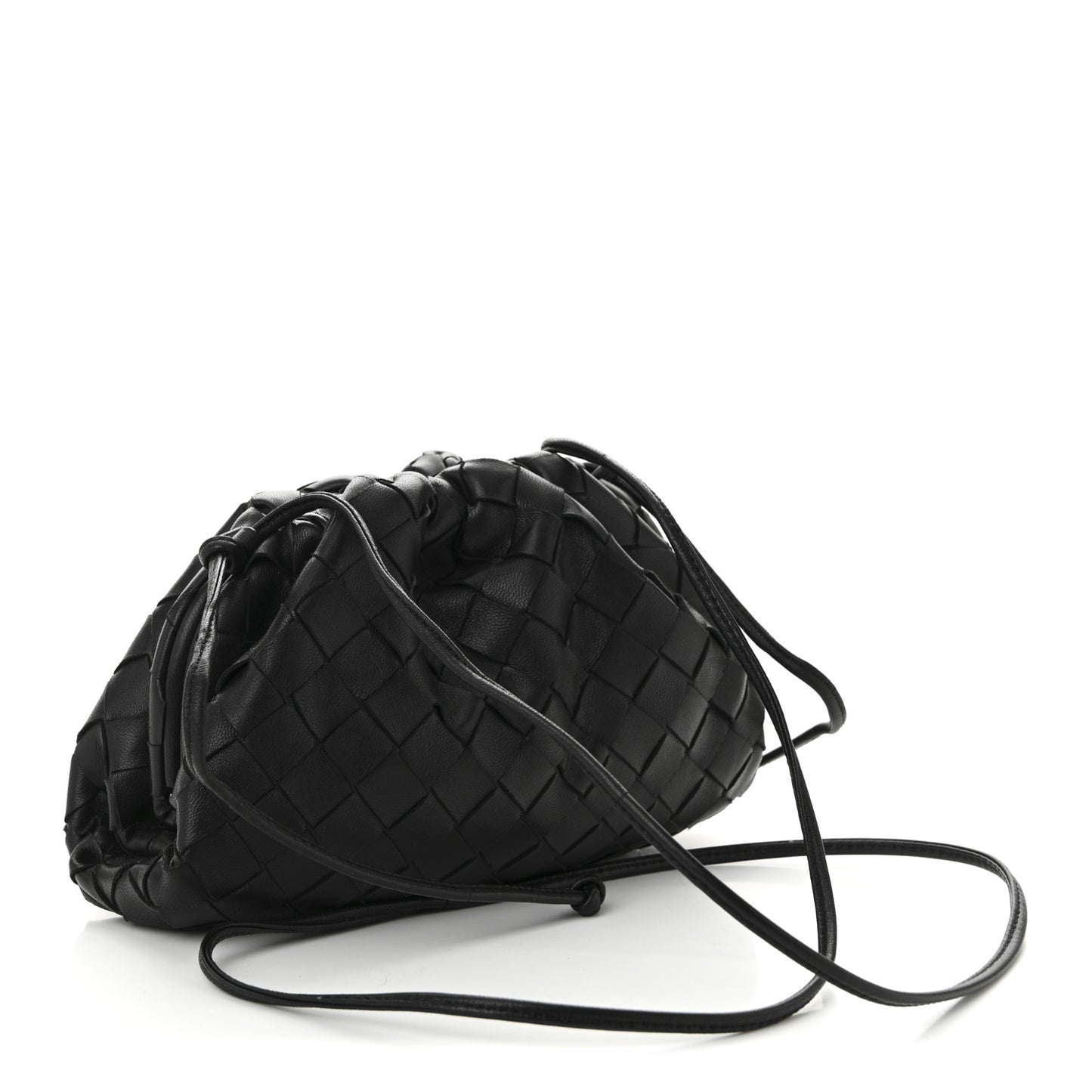 Nappa Intrecciato The Mini Pouch Black