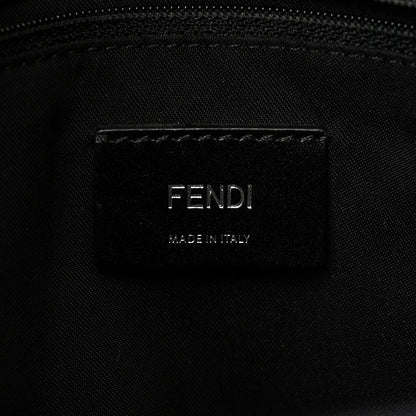 Fendi Nylon Vitello Elite Monster Eyes Tote Blue Scuro White Multicolor 6 of 10