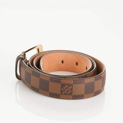 Louis Vuitton Damier Ebene Riveted 35mm Belt 90 36 3 of 6