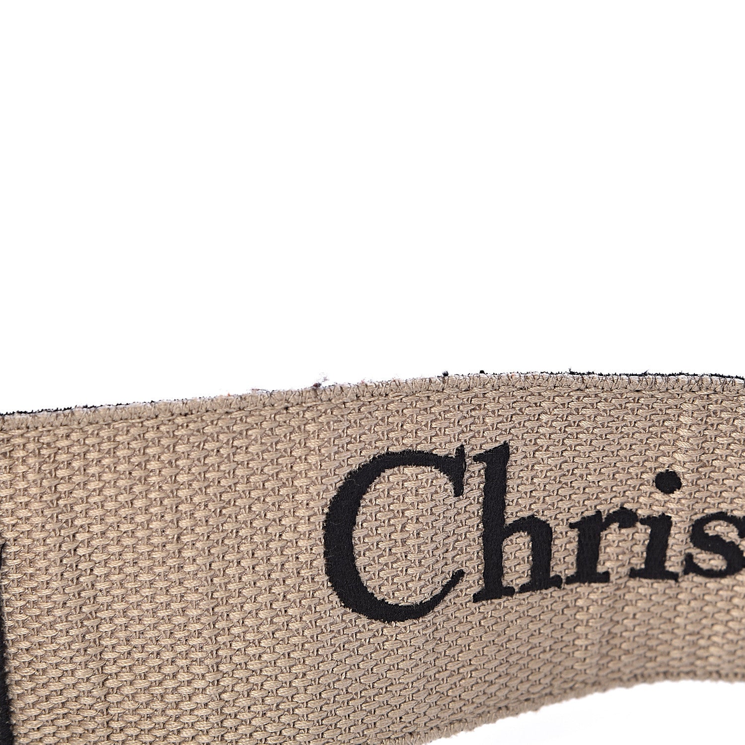 Christian Dior Canvas Embroidered Adjustable Shoulder Strap Blue 6 of 8