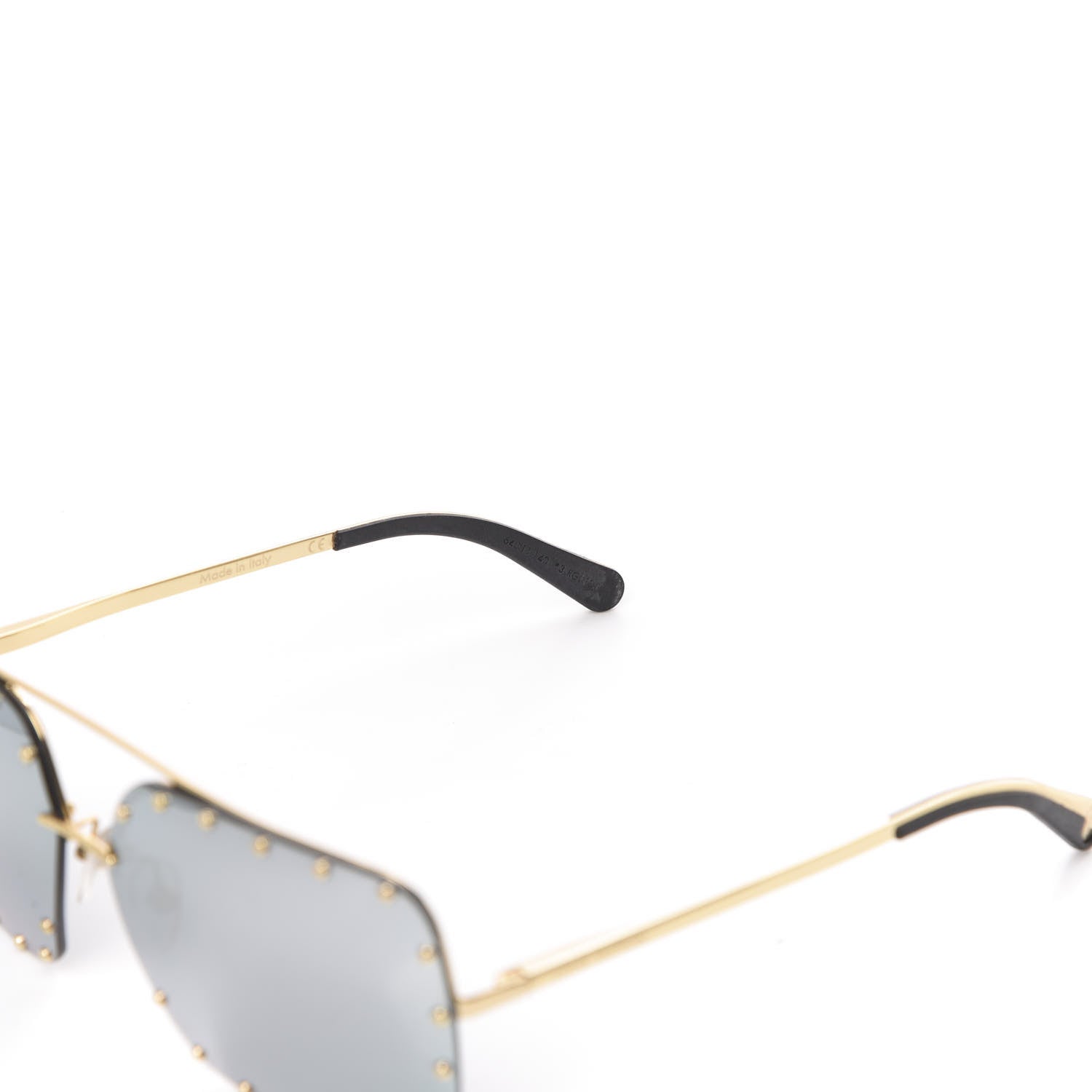 Louis Vuitton The Party Square Sunglasses Z2372W Silver 6 of 8