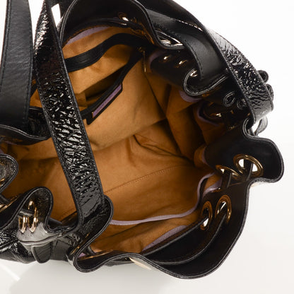 Jimmy Choo Crushed Patent Ramona Black 5 of 6