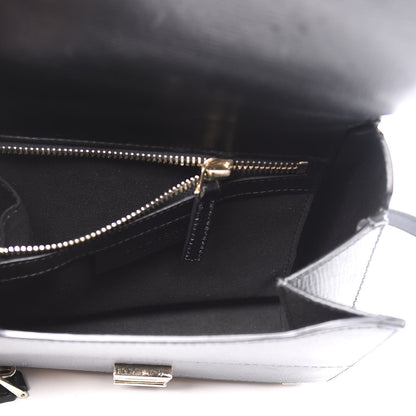 Givenchy Textured Calfskin Mini Pandora Box Crossbody Bag Black 4 of 9