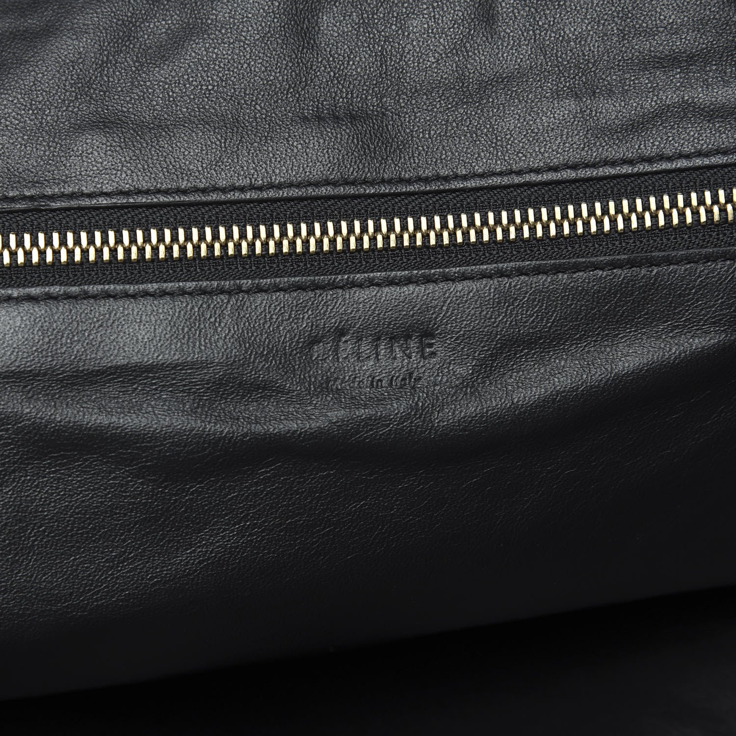 Celine Smooth Calfskin Mini Luggage Black 9 of 12