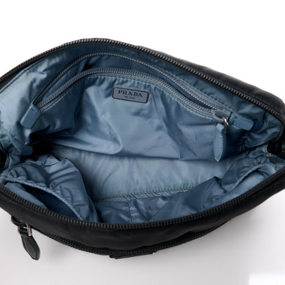 Prada Tessuto Nylon Pouch Black 5 of 12