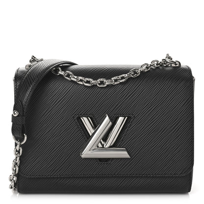 Louis Vuitton Epi Twist Shoulder Bag MM Black 3 of 9