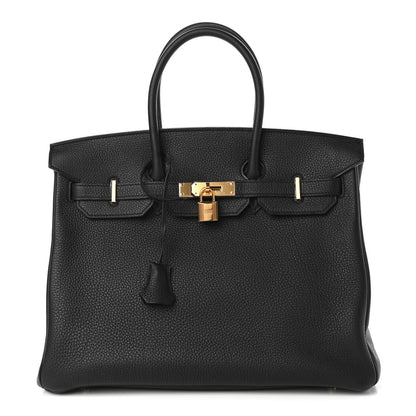 Hermes Togo Birkin 35 Black 1 of 10