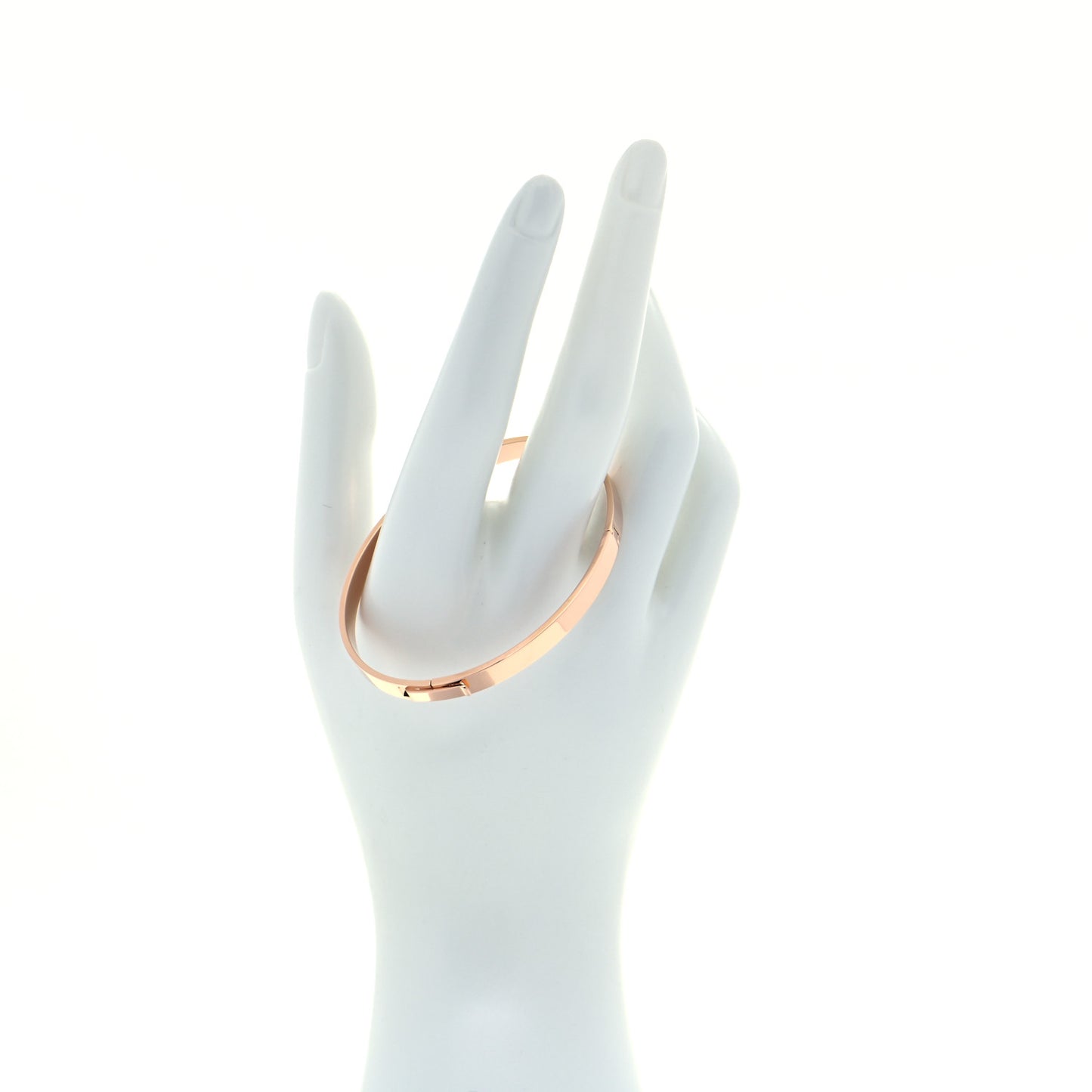 18K Rose Gold Diamond PM H D'Ancre Bracelet ST