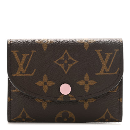 Louis Vuitton Monogram Rosalie Coin Purse Rose Ballerine 1 of 7