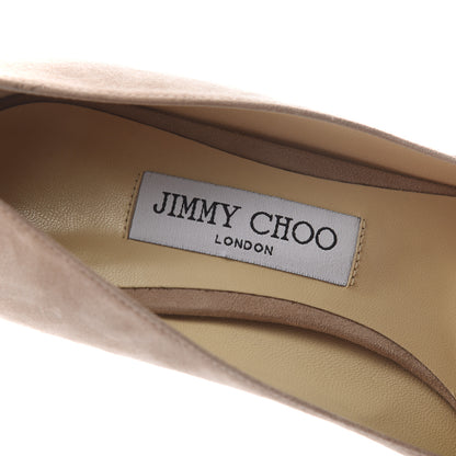 Jimmy Choo Suede Bridget 85 Pumps 40 Ballet Pink 6 of 11