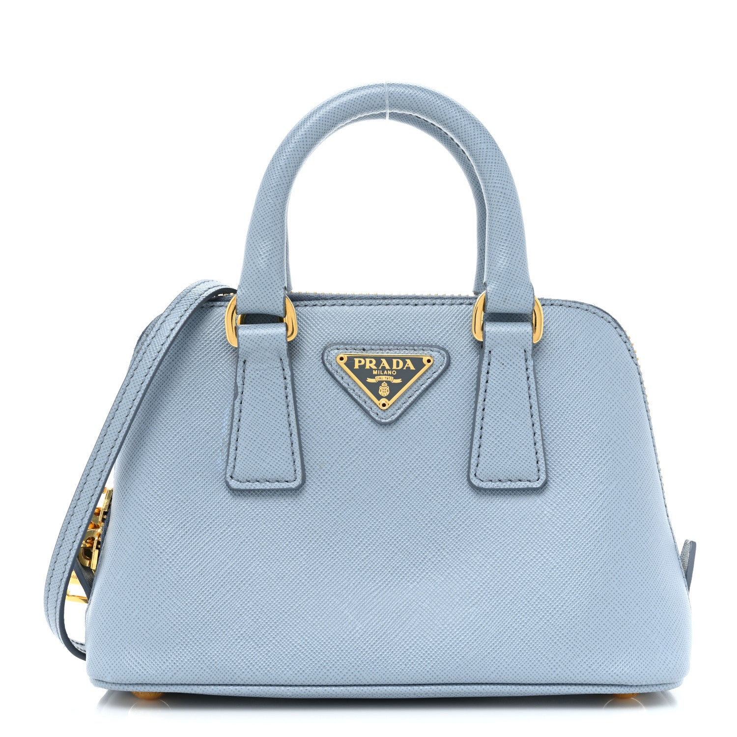 Prada Saffiano Lux Mini Promenade Tote Astrale 1 of 12