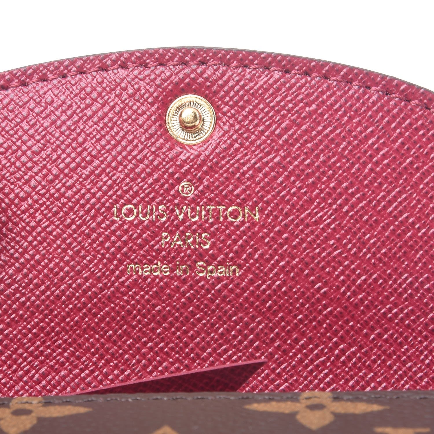 Louis Vuitton Monogram Rosalie Coin Purse Fuchsia 6 of 7