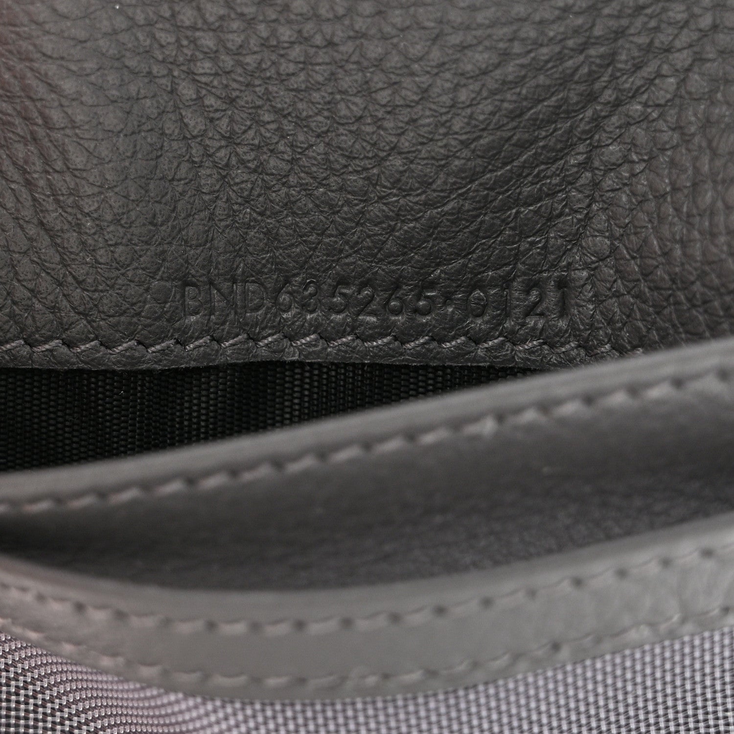 Saint Laurent Calfskin Compact Zip Wallet Storm 8 of 9