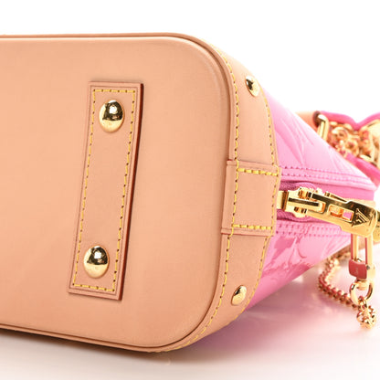 Louis Vuitton Vernis Alma BB Neon Pink 9 of 9