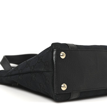 Gucci Monogram Small Abbey Tote Black 9 of 10