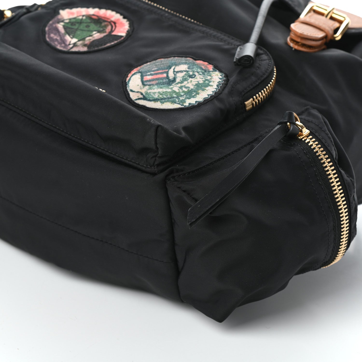 Burberry Nylon Patches Medium Rucksack Black 10 of 10