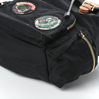 Burberry Nylon Patches Medium Rucksack Black 10 of 10