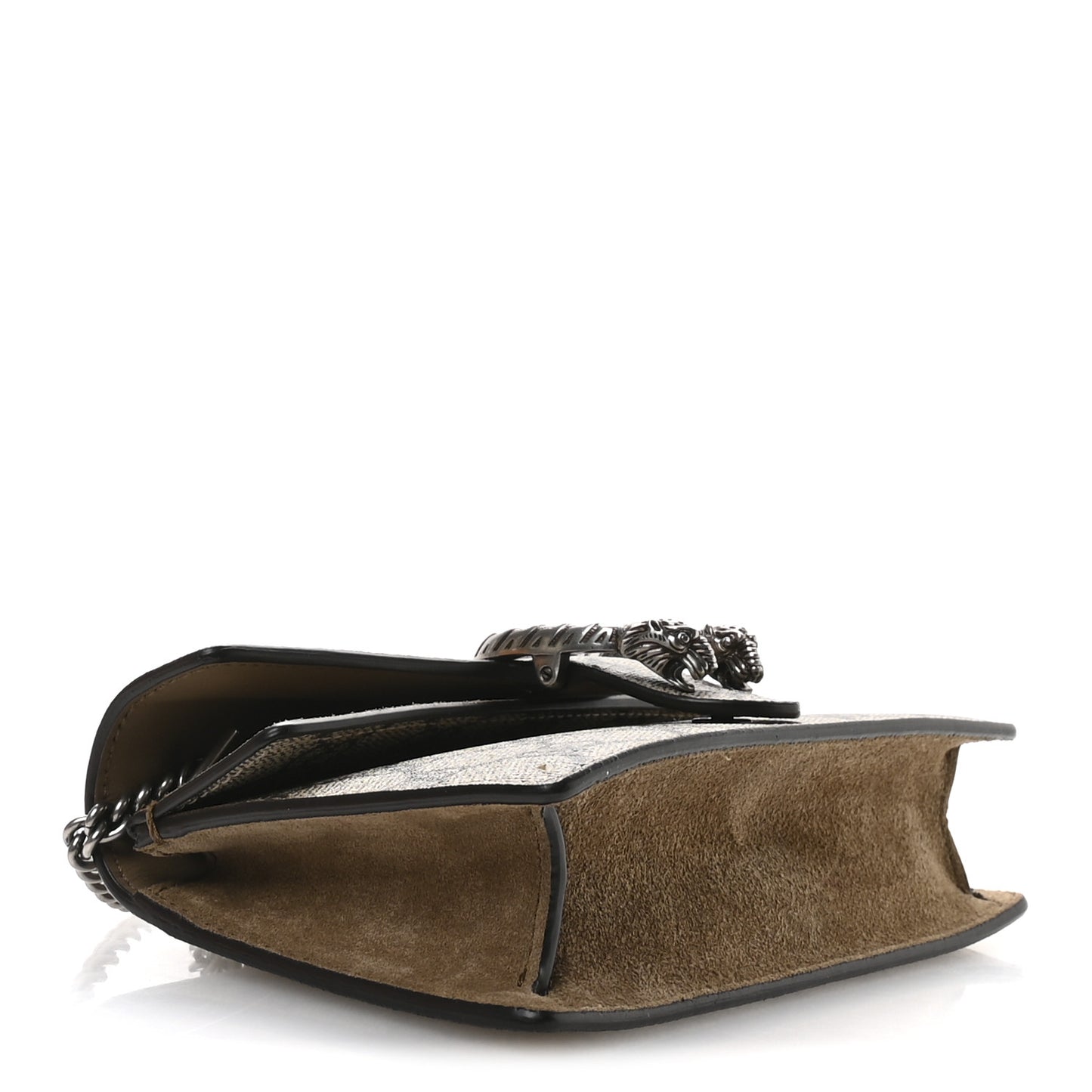 GG Supreme Monogram Super Mini Dionysus Shoulder Bag Taupe