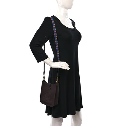 Hermes Taurillon Clemence Maxi Quadrille Evelyne TPM 2 of 10